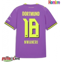 Camiseta Borussia Dortmund Ethan Nwaneri #18 Tercera Equipación 2026-27 manga corta